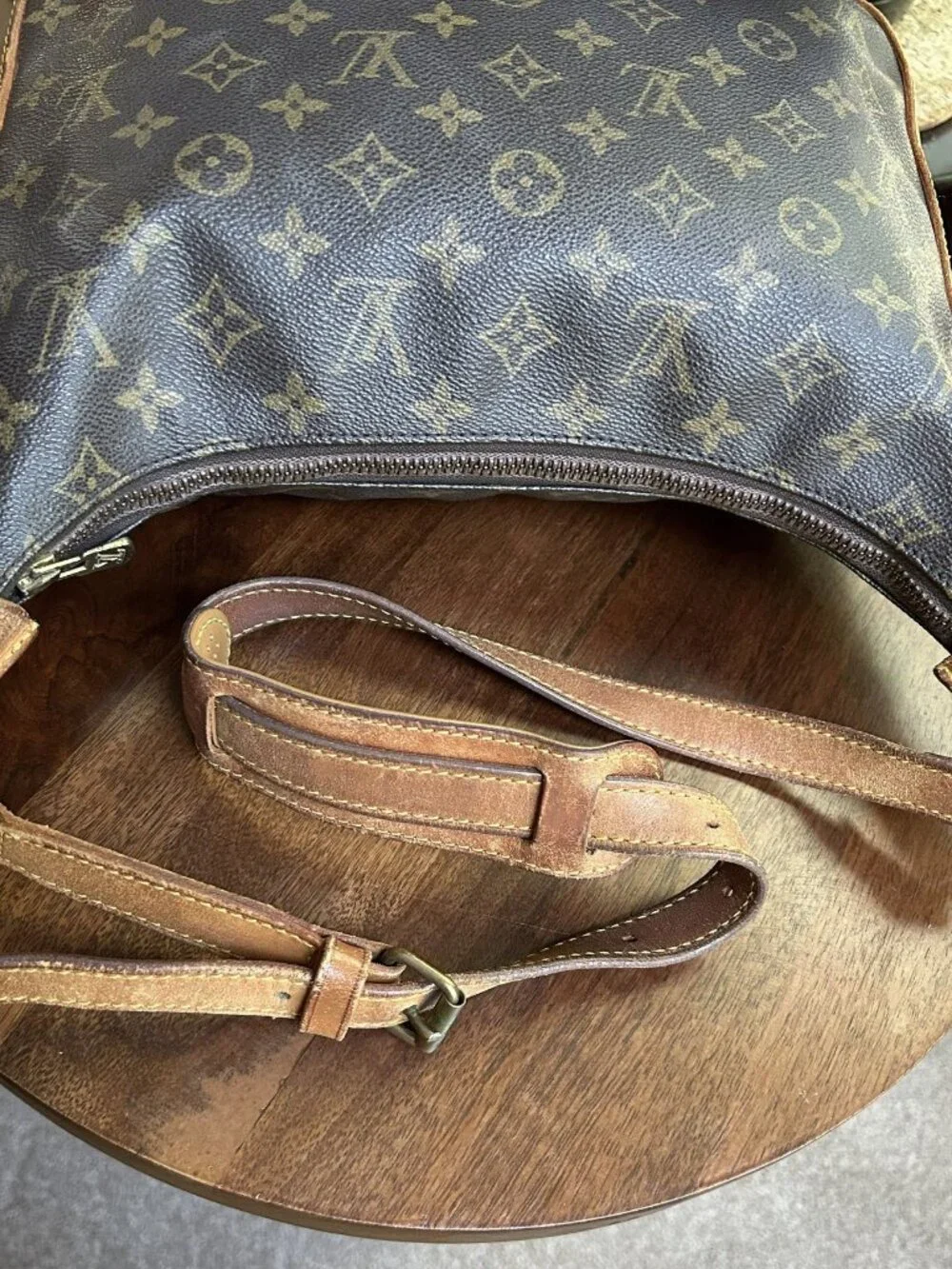 LOUIS VUITTON Monogram Hobo Bag, RARE